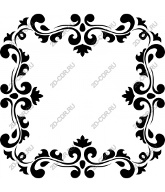  Elegant decorative frame