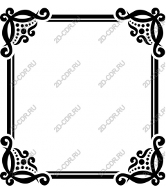  Elegant black decor frame