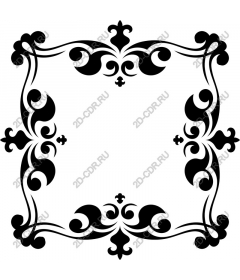 Exquisite decorative frame