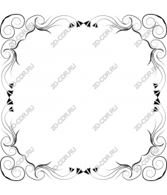  Elegant spiral frame