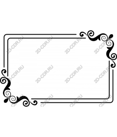  Elegant decorative frame
