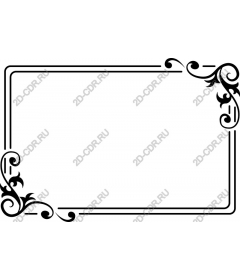  Elegant decorative frame