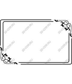  Elegant decorative frame