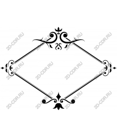 Elegant decorative frame
