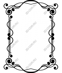 Elegant decorative frame