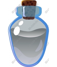  Vintage bottle for potions