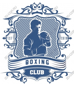 Vintage logo Boxing club