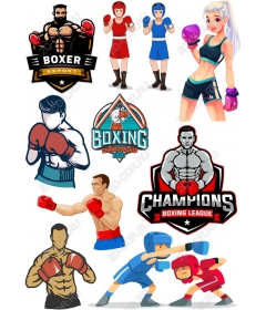 Set of Boxing Champions