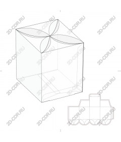  The template elegant gift box