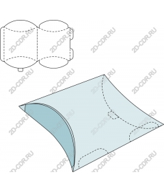  Elegant pattern of the pillow-boxes