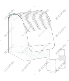  Universal foldable box for individual packing