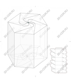 Шестиугольная упаковка — настраиваемая