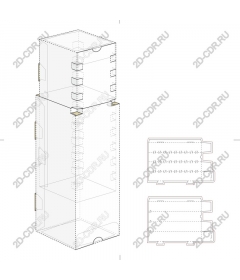  Clear display box