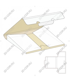  Stylish presentation folder with two pockets