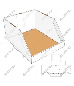 Настраиваемый лоток-коробка