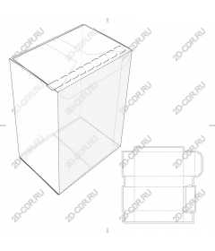 Шаблон контейнера Clear Box