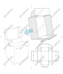  Custom template cardboard boxes