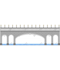  Elegant stone bridge