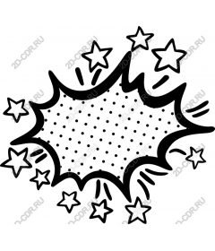 Comic Burst - An explosive starburst and