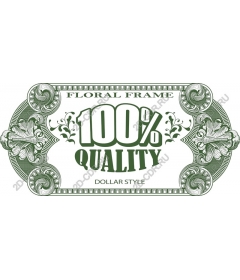  Цветочная рамка - 100% качество