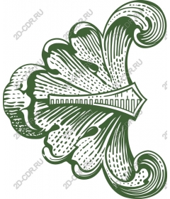  Elegant vintage flourish