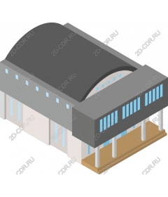 Изометрическое здание