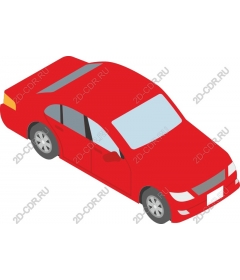  Red Sedan