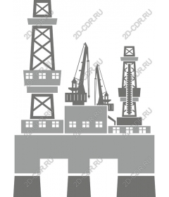 Морская нефтяная вышка