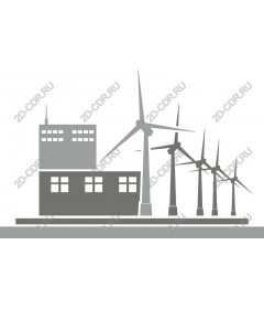 Wind Power Industrial landscape