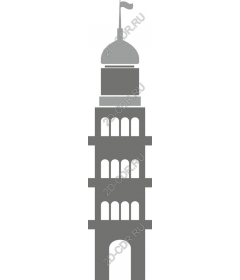 Stylized tower