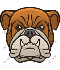  The bulldog's work is ferocious and attention-grabbing