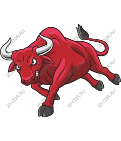  Fierce Red Bull