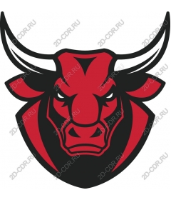  Fierce Red Bull Head