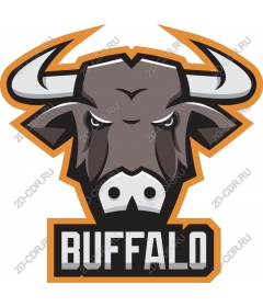  Ferocious Buffalo Head