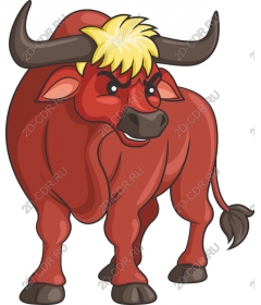  Fierce Red Bull