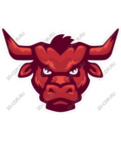  Bold Bull's Head
