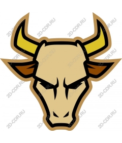 Bold Bull's Head
