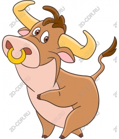  Adorable cartoon bull