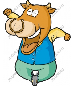  The character "Happy cow"