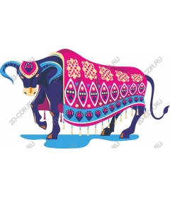 Decorative bull