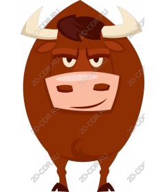  Adorable cartoon bull
