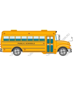  Classic yellow school bus