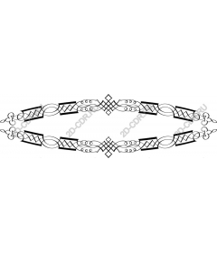  Elegant decorative border