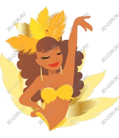  Colorful dancer