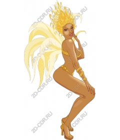 Golden carnival Queen