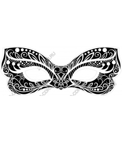  Elegant decorative masquerade mask