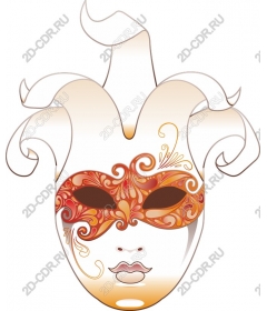  Elegant carnival mask