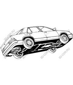 Перевернутый Классический Автомобиль