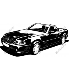  Luxury black convertible