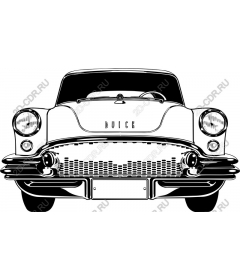 Классический Buick, вид спереди